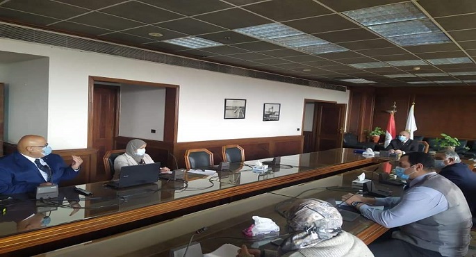 بالصور.. عبد العاطى يتابع الاجراءات الخاصة بالاستعداد للإنتقال للعاصمة الإدارية الجديدة