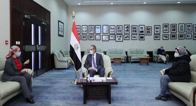 بالصور.. وزير الاتصالات: نحرص على تمكين الشباب فى سوق العمل الحر عبر الانترنت