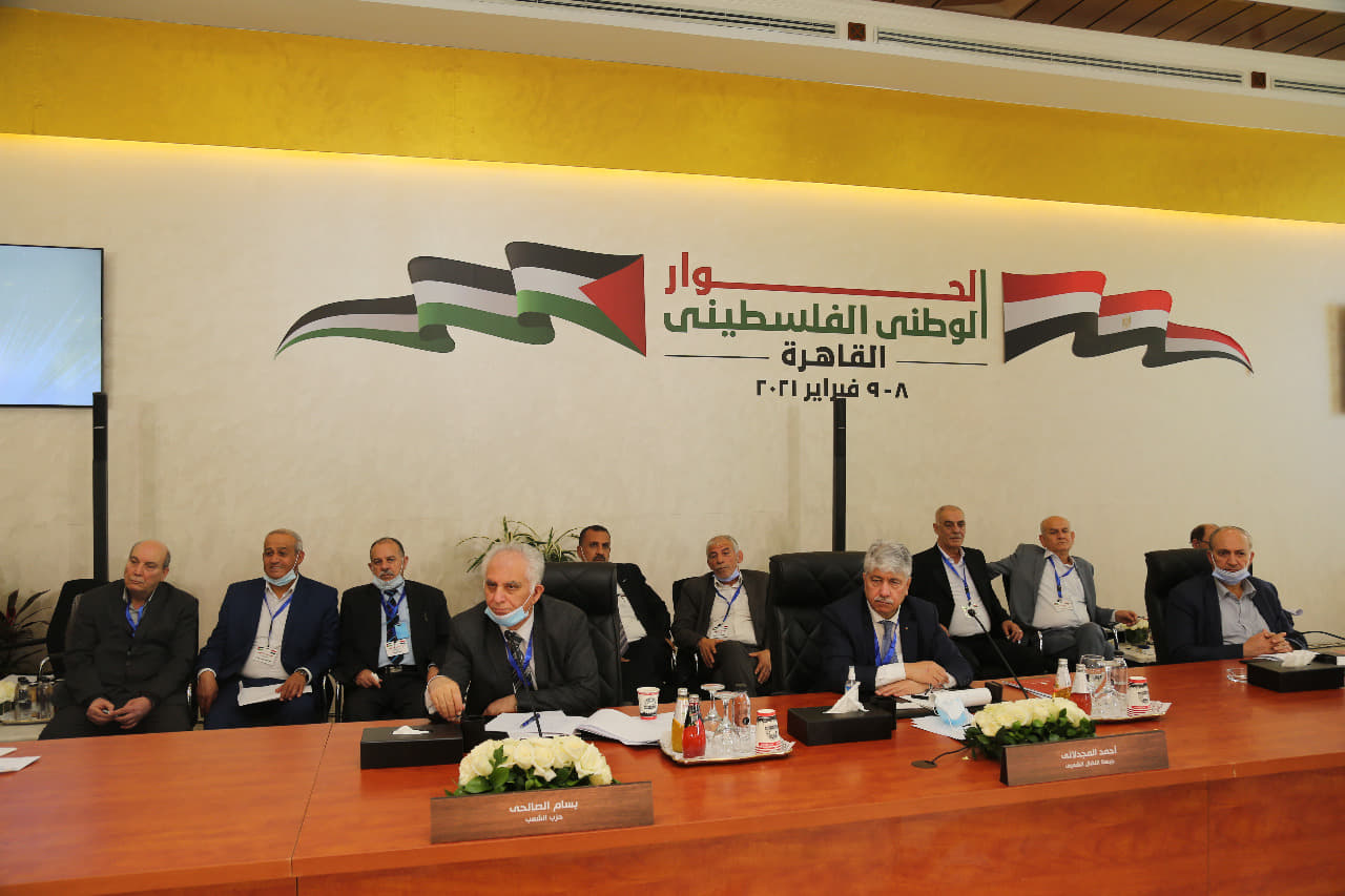 بالصور.. الفصائل الفلسطينية المشاركة بحوار القاهرة تشكر الرئيس السيسي على دعم مصر للحوار الوطني