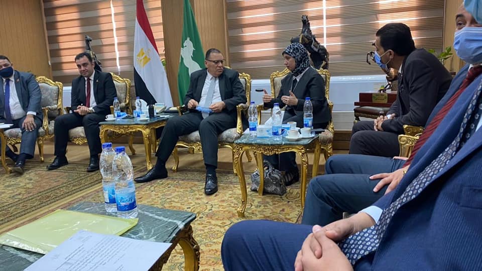 بالصور..أعضاء التنسيقية في ضيافة محافظ الشرقية لعرض مشاكل وهموم المواطنين