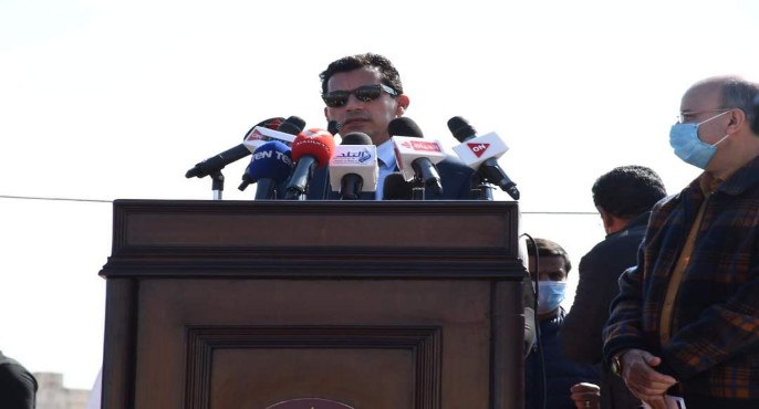 بالصور .. وزير الرياضة يفتتح بطولة الإسكندرية للياقة البدنية وستريت وورك أوت
