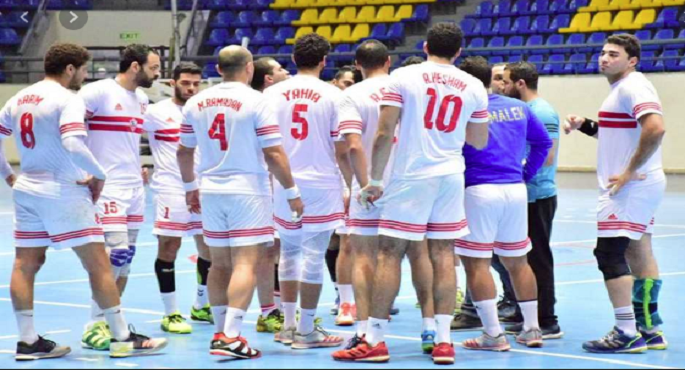 الزمالك أمام سبورتنج فى نهائى كأس مصر لرجال اليد