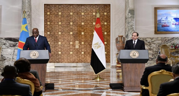 بالفيديو.. خلال مؤتمر صفحي مشترك مع رئيس الكونغو الديمقراطية.. السيسي يؤكد أهمية تعزيز التعاون المشترك بين البلدين