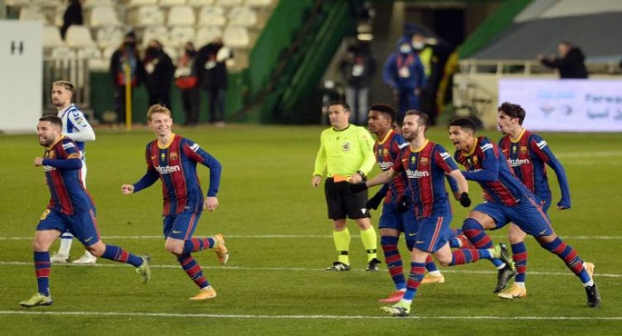 برشلونة يستعيد وصافة الدورى الإسبانى بفوزه على ألافيس بخماسية