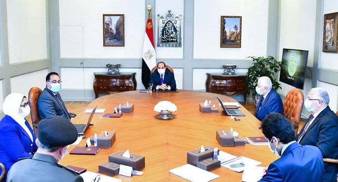 الرئيس السيسي يتابع جهود تطوير منظومة التغذية المدرسية