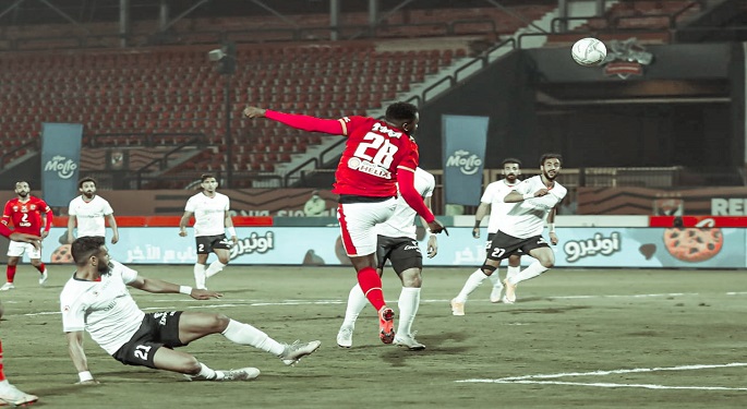 أجايي يقود الأهلي لفوز قاتل على طلائع الجيش والتقدم للمركز الثاني بالدوري