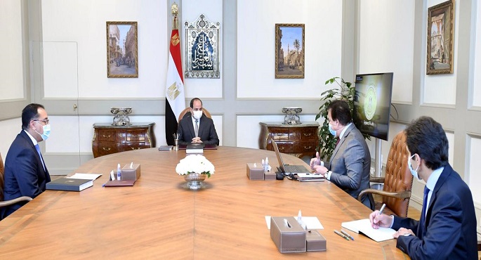 الرئيس السيسي يطمئن على إجراءات استئناف الفصل الدراسي الجامعي الثاني