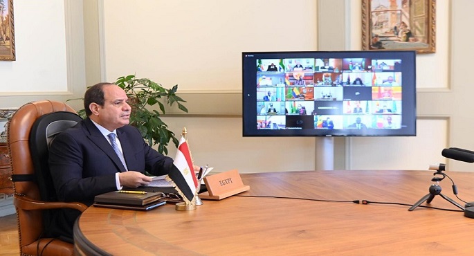 بالصور .. الرئيس السيسي يؤكد دعم مصر الكامل للنهوض بالاتحاد الأفريقي ومؤسساته