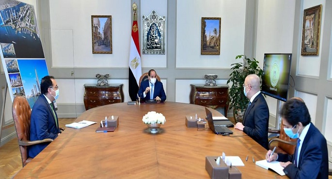 الرئيس السيسي يوجه بالعمل على الانتهاء من مشروعات الإسكان بالمدن الجديدة