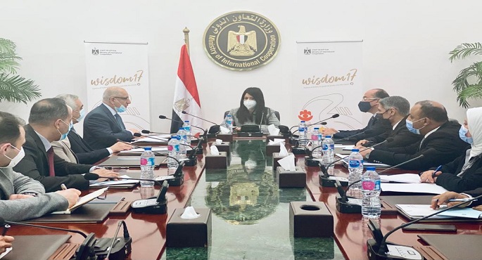 المشاط تلتقي وفدًا عراقيًا لعرض التجربة المصرية في التعاون الإنمائي من خلال الشراكات الدولية