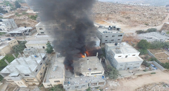 جيش الاحتلال يفجر منزل أسير فلسطينى شمالي الضفة
