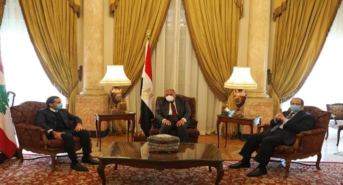 وزير الخارجية ورئيس المخابرات العامة يلتقيان رئيس الوزراء اللبناني المُكلف