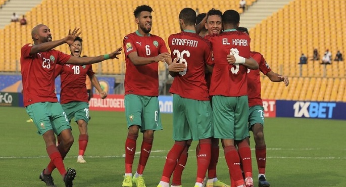 المغرب يهزم زامبيا بثلاثية ويتأهل لمواجهة الكاميرون فى نصف نهائى أمم أفريقيا للمحليين