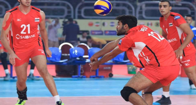 منتخب شباب الكرة الطائرة يواجه اليوم إيطاليا فى بطولة العالم