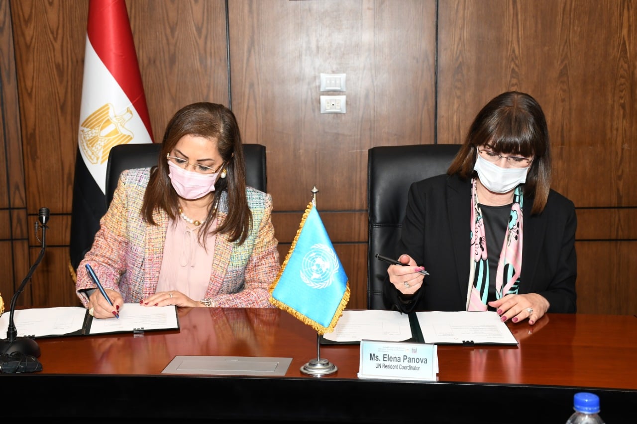 بالصور..وزيرة التخطيط توقع بروتوكول تعاون لتمويل أهداف التنمية المستدامة