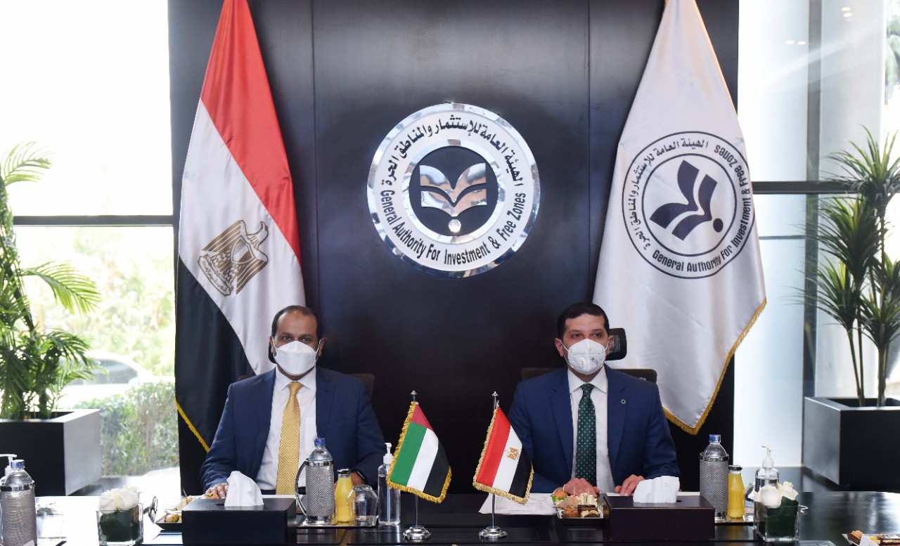 الرئيس الهيئة العامة للاستثمار وسفير الإمارات يبحثان فرص الاستثمار في مصر
