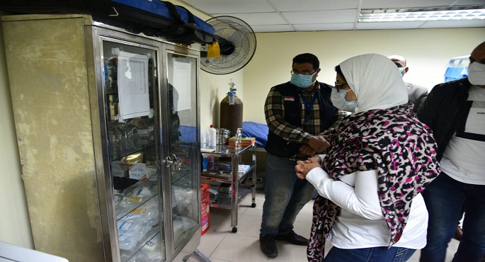 بالصور.. وزيرة الصحة تتفقد الحجر الصحي بمطار شرم الشيخ الدولي قبل عودتها إلى القاهرة