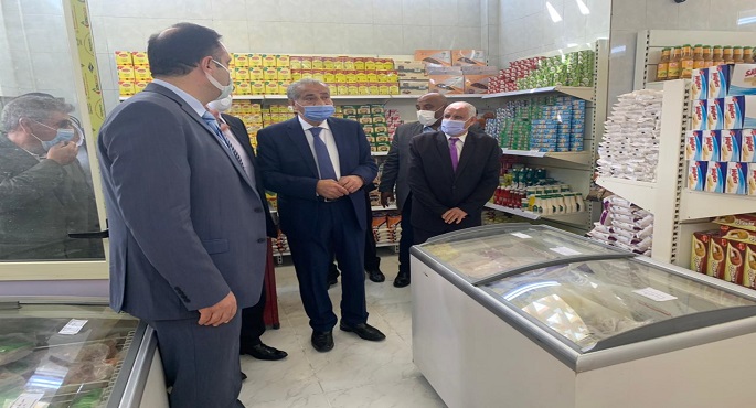 بالصور .. وزير التموين يزور جنوب سيناء ويفتتح المجمع الاستهلاكى “دلتا ماركت طابا”