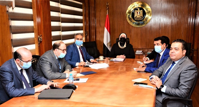 بالصور .. وزيرة التجارة تبحث مع نظيرتها السويدية فرص تعزيز التعاون التجاري والاستثماري المشترك بين البلدين