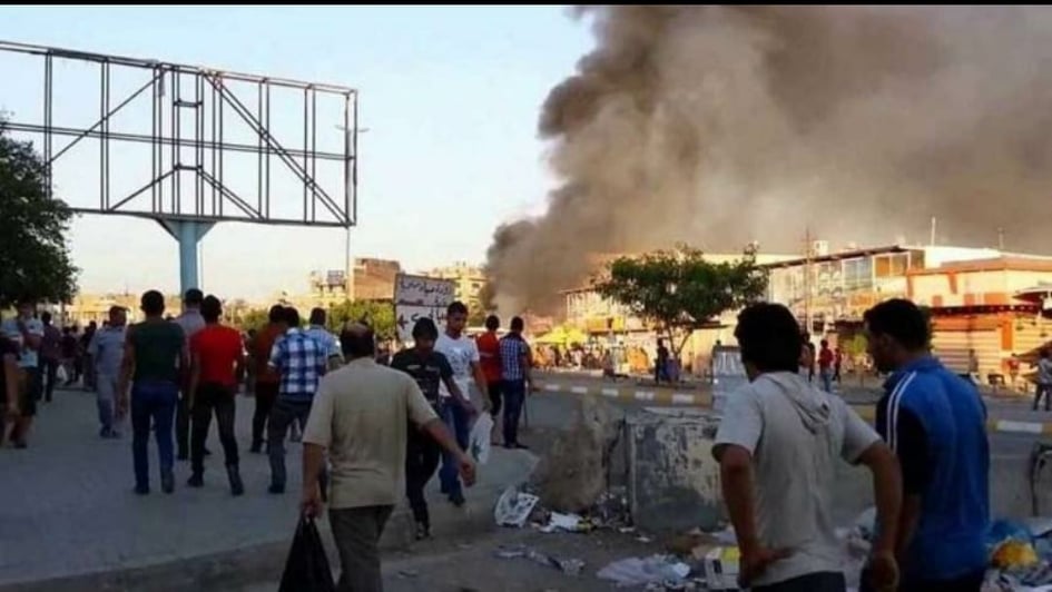 انفجار قرب جسر الأئمة شمالي العاصمة العراقية بغداد
