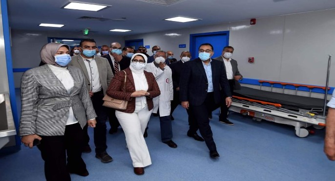 بالصور .. رئيس الوزراء يتفقد الأعمال الإنشائية لمبنى الطوارئ والجراحات الجديد بمستشفى شبين الكوم التعليمي ﻿