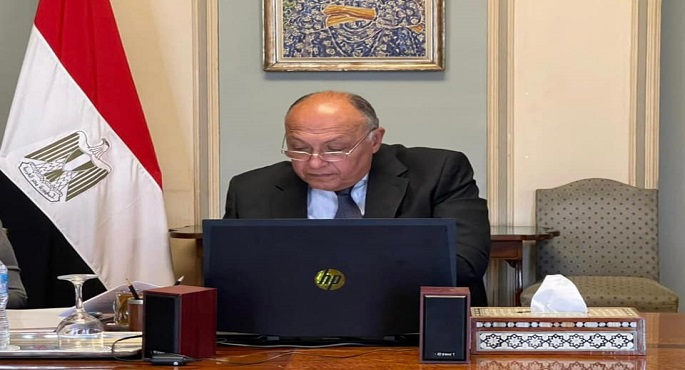 وزير الخارجية يبحث هاتفيا مع نظيره الأمريكي تطورات الوضع المتأزم في الأراضي الفلسطينية