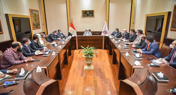بالصور.. وزيرة الصحة توجه بتكثيف الدورات التدريبية للمُسعفين على مستوى محافظات الجمهورية