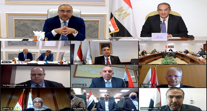 مباحثات مصرية عراقية لتعزيز التعاون فى مجال الاتصالات وتكنولوجيا المعلومات