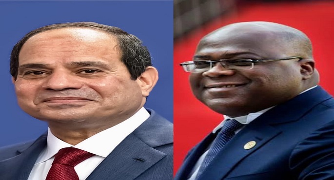 الرئيس السيسي يبحث هاتفيا مع رئيس الكونغو الديمقراطية مستجدات قضية سد النهضة