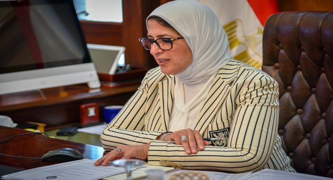 بالصور.. وزيرة الصحة تدعو الدول العربية إلى مواصلة تقديم الدعم الطبي للدول التي تعاني من تحديات صحية