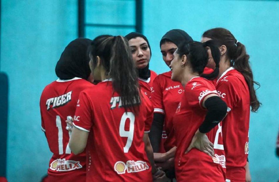 سيدات طائرة الأهلى يهزمن الزمالك 3/0 فى عقر داره