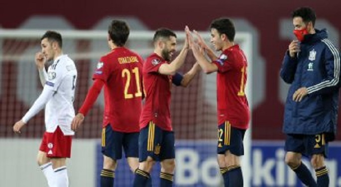 إسبانيا تحول تأخرها أمام جورجيا لفوز قاتل بتصفيات كأس العالم