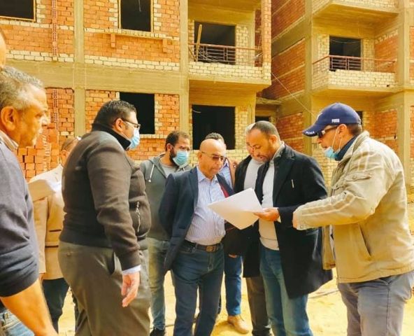 بالصور .. مسئولو جهاز أكتوبر الجديدة يتابعون أعمال تنفيذ ٢٤٨٨٨ وحدة سكنية بمبادرة الرئيس “سكن كل المصريين”