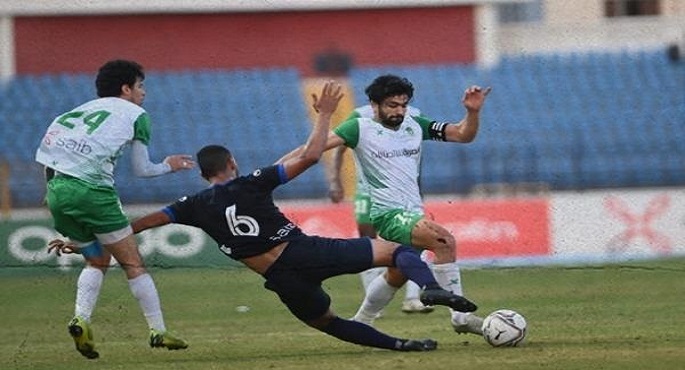 الاتحاد السكندري يفوز علي الإنتاج الحربي بهدفين نظيفين في الدوري الممتاز