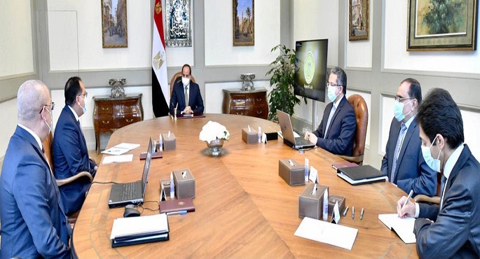 الرئيس يوجه بالاستغلال التنموي الأمثل لأصول الدولة من الأراضي والسواحل كثروة قومية