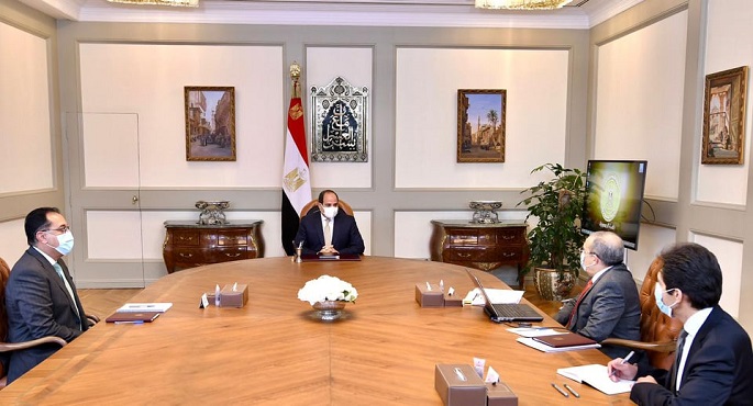 الرئيس السيسي يوجه بالاستمرار في جهود تطوير شركات ومصانع الإنتاج الحربي
