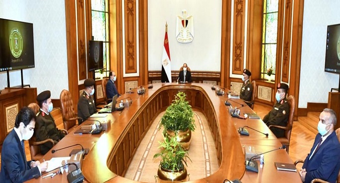 الرئيس السيسي يتابع الموقف الإنشائي لعدد من المشروعات القومية