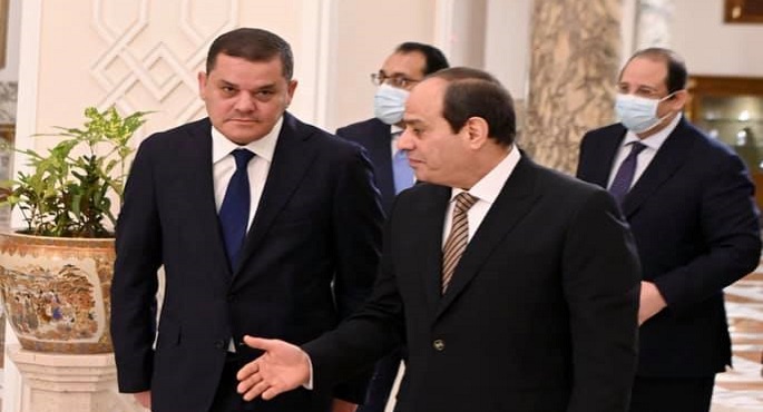 الرئيس السيسي يؤكد للدبيبة دعم مصر الكامل للحكومة الليبية الجديدة