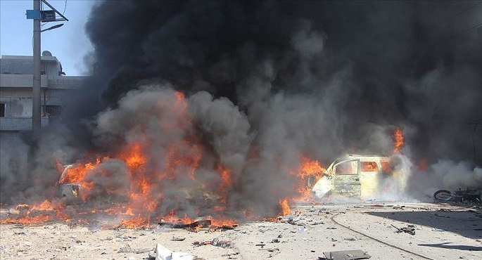 مقتل وإصابة 4 أشخاص جراء انفجار عبوة ناسفة بريف حلب بسوريا