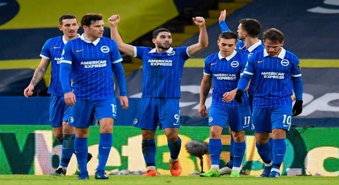 برايتون يفوز على ساوثهامبتون بثنائية في الدوري الإنجليزي