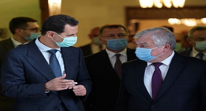 الرئيس السوري يبحث مع مبعوث بوتين تكثيف العمل لتخفيف آثار العقوبات على دمشق