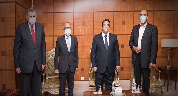 رئيس المجلس الرئاسي الليبي يبحث مع المبعوث الأممي خطوات تنفيذ المصالحة الوطنية