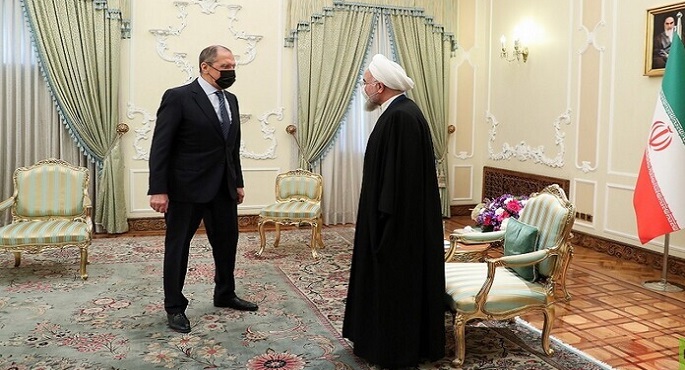 خلال لقائه روحاني.. لافروف: لا قيود على التعاون مع إيران.. ومستعدون للوساطة بين واشنطن وطهران