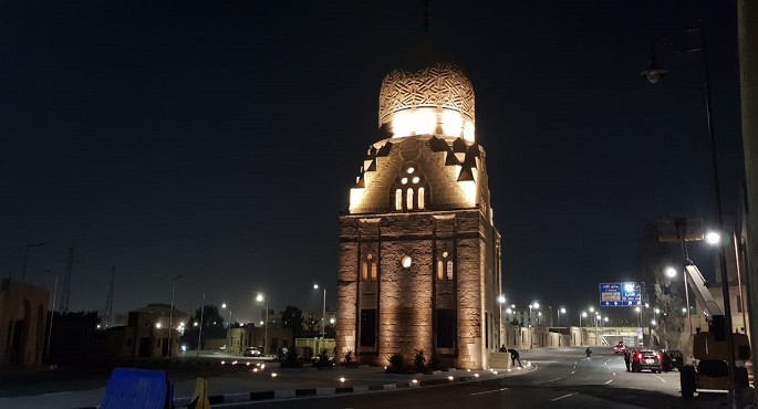 بالصور.. الاثار: الانتهاء من أعمال ترميم قبة قانصوه أبو سعيد وأعمال تنسيق موقعها العام