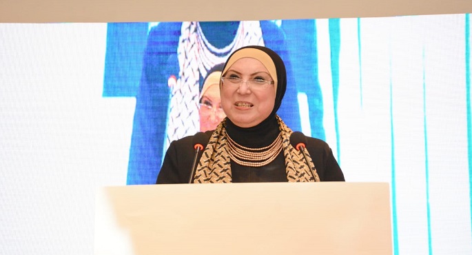 وزيرة التجارة والصناعة تفتتح فعاليات الملتقى السنوى الاول للصناعات الغذائية