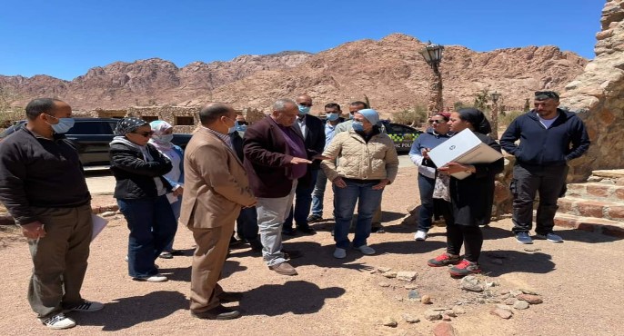 بالصور.. وزيرة البيئة تتابع أعمال التطوير بمحمية سانت كاترين ومشروع التجلى الأعظم