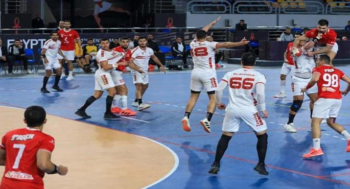 الأهلي أمام الزمالك وجها لوجه في ختام دوري محترفين اليد