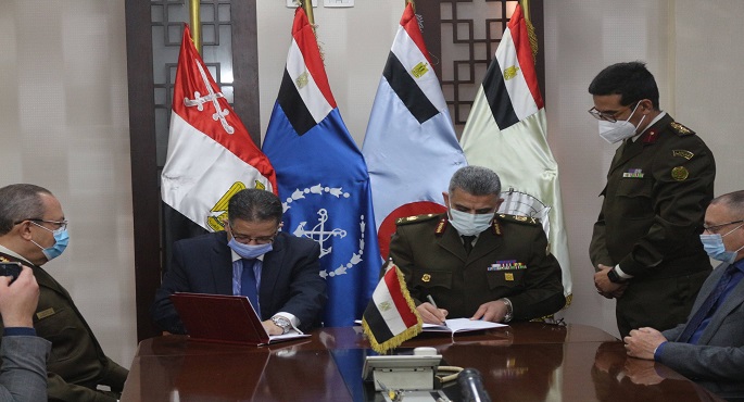 بالصور.. القوات المسلحة توقع بروتوكول تعاون مع جامعة الدلتا للعلوم والتكنولوجيا