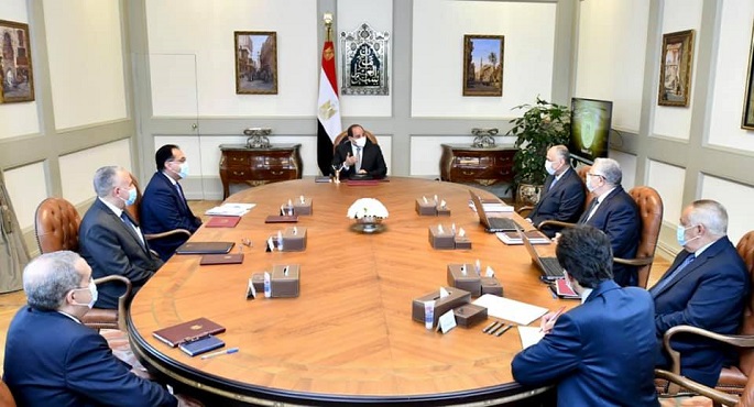 الرئيس السيسي يوجه بتكامل تطوير نظم الري الحديث مع مشروعات الدولة لحسن إدارة مياه الري