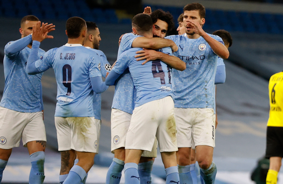 مانشستر سيتي يتأهل لنصف نهائي دوري أبطال أوروبا بالفوز علي بوروسيا دورتموند 2-1